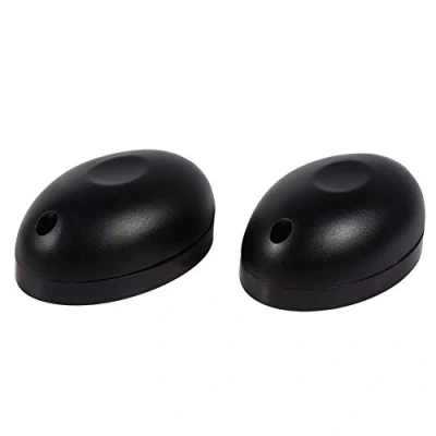 Image of Infrared Barrier Light Beam Sensor, 1 Pair Half Egg 20m Single Sensor Simple Alarm Photoelectric Detector for Home Gate Door Window Security System