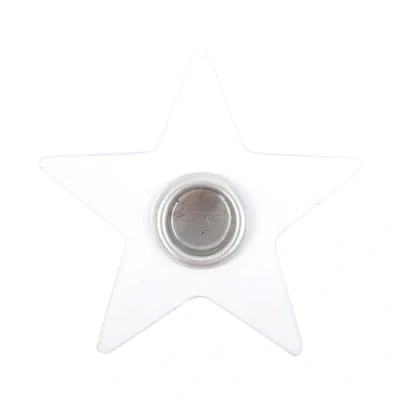 Image of White Star Spell Candle Holder Something Different Wholesale Stand with Design