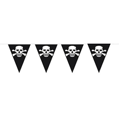 Image of Folat 07445 Pirate Bunting Garland 10 m, Multi Colored