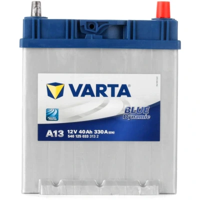 Image of 3711005100, 3711005200 Starter battery VARTA BLUE dynamic A13 5401250333132 12V 40Ah 330A B01 Lead acid HONDA: Jazz 3