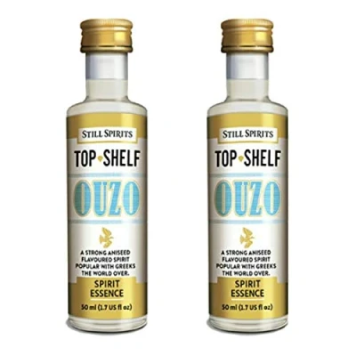 Image of 2X Still Spirits Top Shelf Ouzo Essence Flavours 2.25L