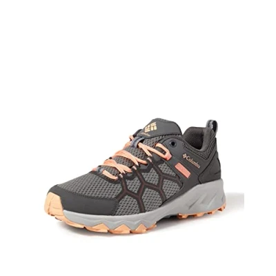 Image of Columbia Women&#039;s Peakfreak 2 low rise hiking shoes, Grey (Ti Steel x Lychee), 4 UK