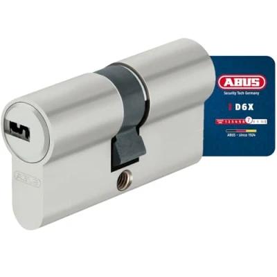 Image of ABUS Profile Cylinder Lock D6XNP 28/34 B/SB with Keycard and 5 Keys, 482953