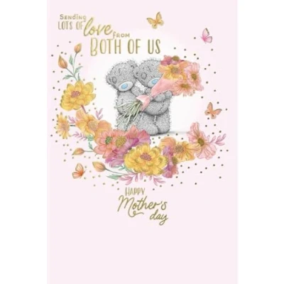 Image of Me to You Tatty Teddy Mother&#039;s Day Card From Both Of Us 6 x 9&quot; Official Collection