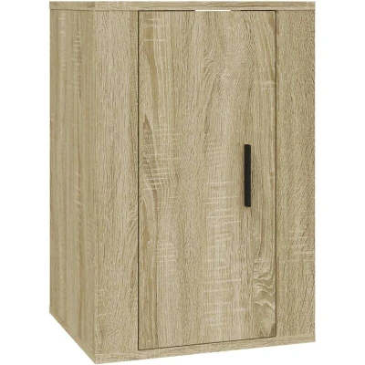 Image of vidaXL Wall Mounted TV Cabinet Sonoma Oak 40x34.5x60 cm