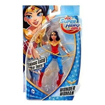 Image of Mattel DMM33 DC Super Hero Girls Wonder Woman Action Figure, 6 Inch
