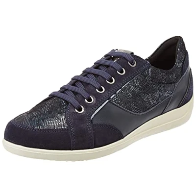 Image of Geox Womens Myria Ladies Sports Navy Size UK 4