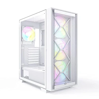 Image of Montech AIR 1000 Premium, Midi Tower, Tempered Glass weiß