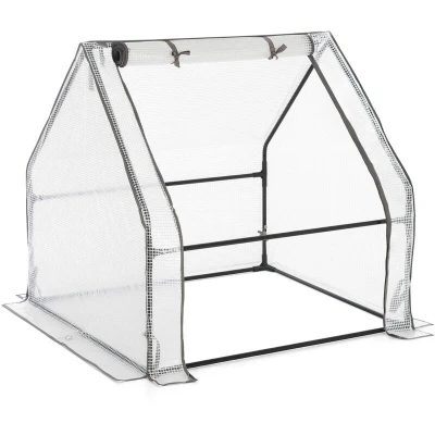 Image of CHRISTOW Large Grow Tunnel Cloche Garden Polytunnel Greenhouse With Reinforced Cover (choose 0.9m, 1.8m, 2.7m or 3.6m long)