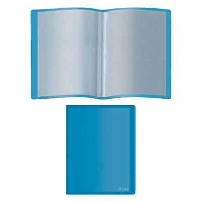 Image of Dohe Flexible Folder with 40 Pockets (80 Microns) Blue