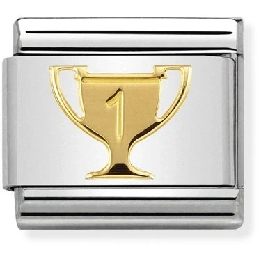 Image of Nomination Classic Gold Winner Trophy Sports &amp; Hobbies Charms