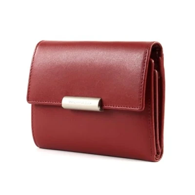 Image of Mandarina Duck Women&#039;s Hera 3.0 P10RAP14 Wallet, Red, 13,5x9x3 (L x H W)