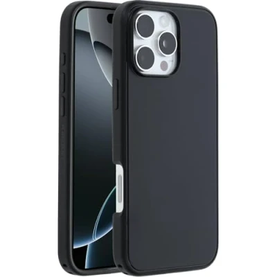 Image of OtterBox Symmetry+ PC Back Cover Black Magnetic Apple iPhone 16 Pro Max