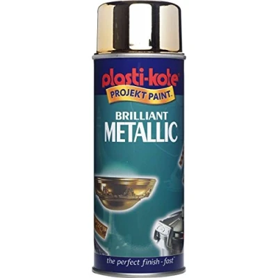 Image of Plastikote Brilliant Metallic Gold 400 ml 160
