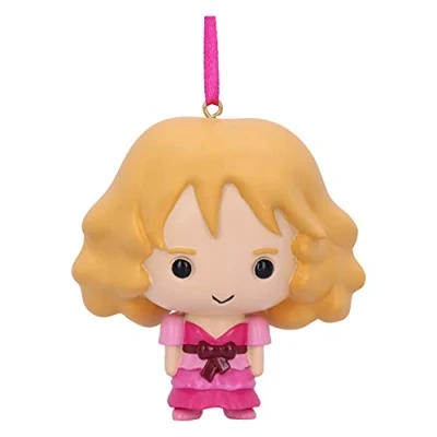 Image of Nemesis Now Harry Potter Hermione Hanging Ornament, Pink, 7.5cm