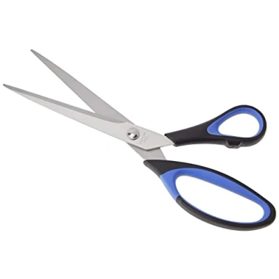Image of KitchenCraft Multi Purpose Kitchen Scissors with Soft Grip Handles, Stainless Steel, 26 cm
