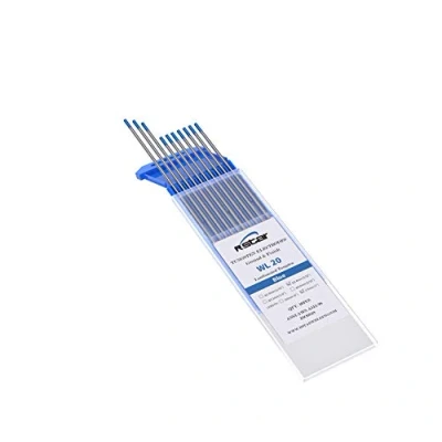 Image of TIG Welding Tungsten Electrodes 2% Lanthanated 3/32 x 7 (Blue, WL20) 10 Pack