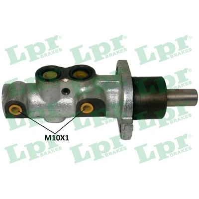 Image of P08447 Master Cylinder LPR 1957 23,81mm Aluminium 10 X 1 (2) FORD: Transit Mk4 Tourneo, Minibus