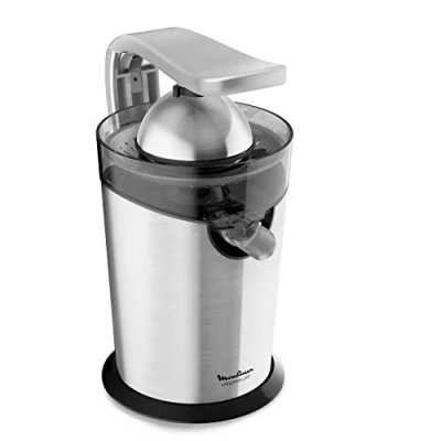 Image of Moulinex PC700D Vitapress Pro Citrus Juicer, Stainless Steel, Black