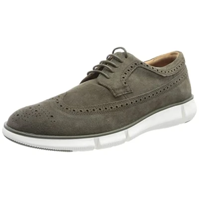 Image of Geox Men&#039;s U Adacter F Oxford, Military, 10.5 UK