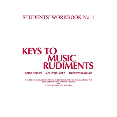 Image of Keys to Music Rudiments: Students&#039; Workbook No. 1