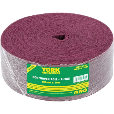 Image of York 100MMX10M Non woven Roll X/Fine Maroon