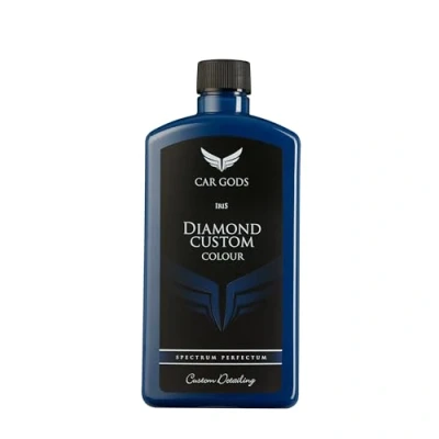 Image of Car Gods Iris Custom Color Dark Blue 3 in 1 Polish Wax Colour Restorer &amp; Scratch Remover 500ml 16 Colours Available