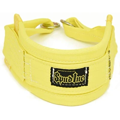 Image of Spud Belt Squat Medium for Weight Lifting Strength Training and Power (Yellow)