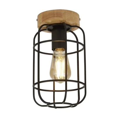 Image of Searchlight cage II ceiling light with a design