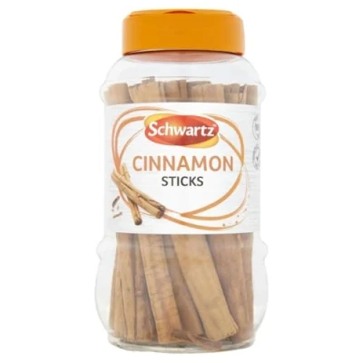 Image of Schwartz Cinnamon Sticks, Sweet and Aromatic Cooking Spices, 180 g (Pack of 1)