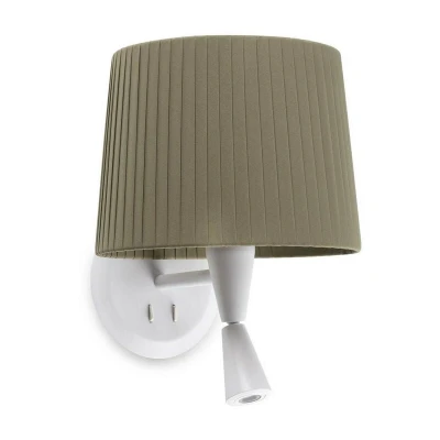 Image of Samba Reading Light Wall White,Green, E27