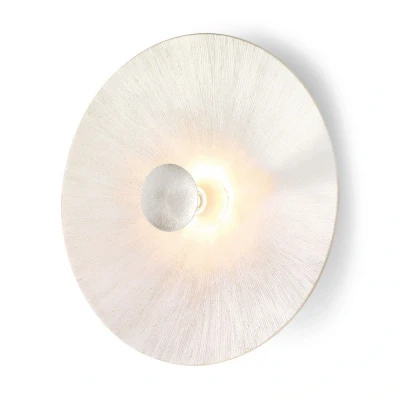 Image of Moon Lifestyle Glass Extra Large Wall Light Matt Sun White Finish, 1x E27