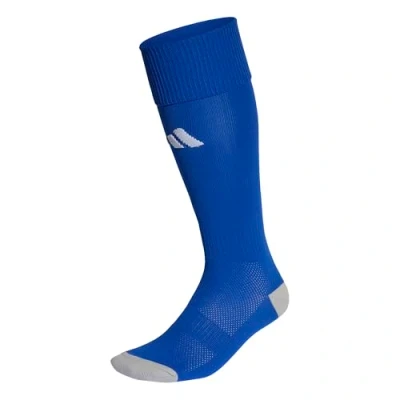 Image of adidas Unisex Milano 23 Socks, Royal Blue/White, 6.5 8