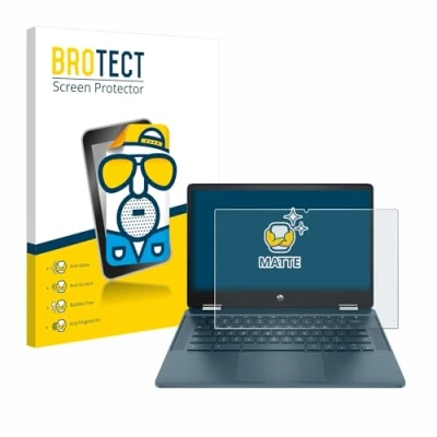 Image of brotect Screen Protector Anti Glare compatible with HP Chromebook x360 (14b cbX) Matte, Fingerprint Protection Film