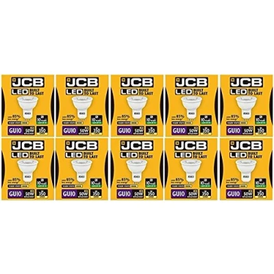 Image of 20 X JCB 5w = 50w LED GU10 100deg 3000k Warm White 350lm [Energy Class A+]