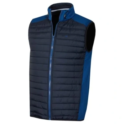 Image of Calvin Klein Mens Hybrid Gilet Dresden Blue/Navy XL