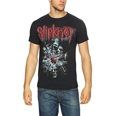 Image of Slipknot Shattered Men&#039;s T Shirt Black Large