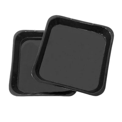 Image of Samuel Groves 10&quot; Square Baking Tin/Small Roasting Pan Vitreous Enamel with PFOA Free British Made (2)