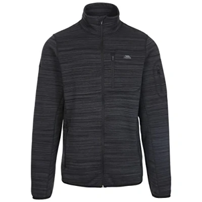 Image of Trespass Mens Fleece Jacket 4 Zip Pockets Abbast