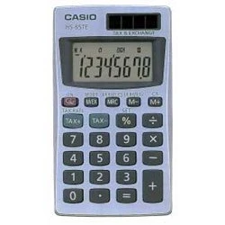 Image of Casio HS 85TE Handheld Calculator