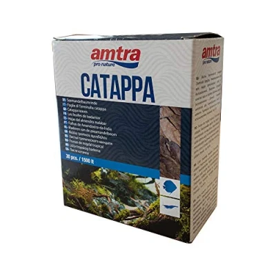 Image of Amtra Catappa Leaves Almond Leaves, Food supplement for freshwater shrimps and crustaceans, 30 pieces.