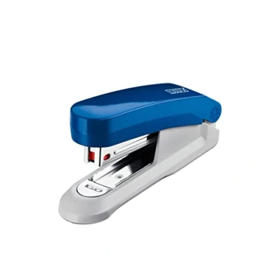 Image of Novus E 15 Sheet Capacity Compact Stapler with Integrated Staple Remover Blue/ Grey