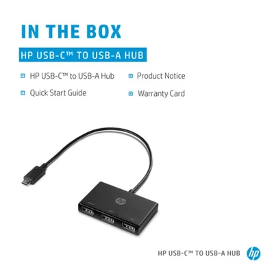 Image of HP USB C to A Hub