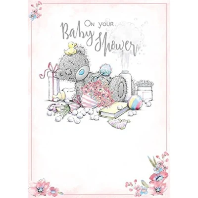 Image of Me to You Tatty Teddy Greetings Card Baby Shower