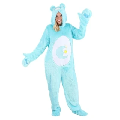 Image of Care Bears Adult Classic Bed Time Bear Fancy Dress Costume X Large