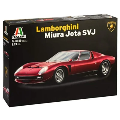 Image of Italeri ITA3649 Lamborghini Miura Italy Model kit, Multicolored
