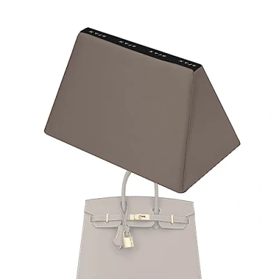 Image of XYJG Bag Pillow Insert for Hermes Birkin 20/25/30/35/40 Bags, Luxury Handbag Shaper, Maintain Shape (BK30, Etoupe Grey)