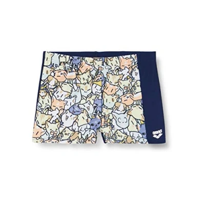 Image of Arena Boys Swim Shorts Kitties Multi Colour Navy, 20