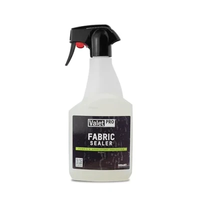 Image of ValetPRO Fabric Sealer, Car Interior Protector, Creates Instant Hydrophobic Coating to Guard Against Spills 500ml Spray Bottle