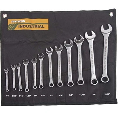 Image of Proxxon SlimLine 23816 Combination Imperial Spanner set 12 pieces 1/4 &quot; 13/16